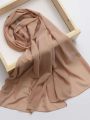 Large Size Georgette Plain Stoller Multicolour Dupattas for girls and women (Size 74 x 34 inch). 