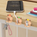 WORTHBUY Cute Desktop Cable Managers Self-Adhesive Wire Cord Management USB Data Cable Clips Holder Office Desk Accessories.
