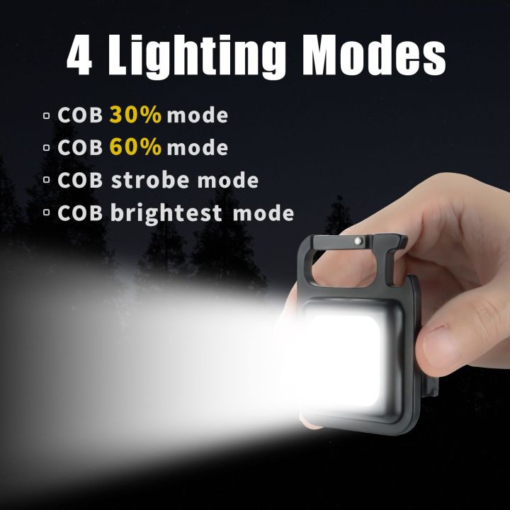 HS%20STORE%20Multi-Function%20COB%20Rechargeable%20Keychain%20Light%20Mini%20Flashlight%20Portable%20Pocket%20Work%20Light%20With%20Bottle%20Opener%20-%20Image%205