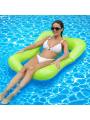 1 Piece Inflatable Swimming Pool Float, Foldable Printed Floating Bed, Water Play Hammock, Pvc Inflatable Lounge Chair Floating Bed. 