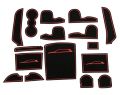 Kia Sorento PVC Interior Mats Non Slip Premium Quality Imported. 