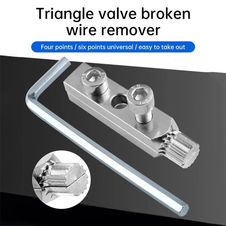 Tap Wrench Hex Broken Wire Extractor Set Threading Tools Broken Pipe ...