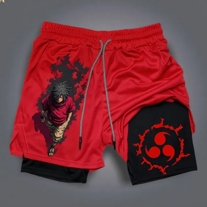 Naruto%20Anime%20Sasuke%20USA%202026%20Double%20Peripheral%20Printed%20Shorts%20Men's%20Summer%20New%20Style%20Daily%20Loose%20Breathable%20Sports%20Pants%20-%20Image%204