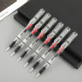 6pcs/Set Flat Tip Calligraphy Pens Art Parallel Writing Set Tibetan Arabic Fountain Pen for Gothic Lettering Stationery. 