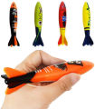 Summer Diving Toys Torpedos Octopus Diving Fish Ring Swimming Pool Water Games Training  Set Toys For kids. 