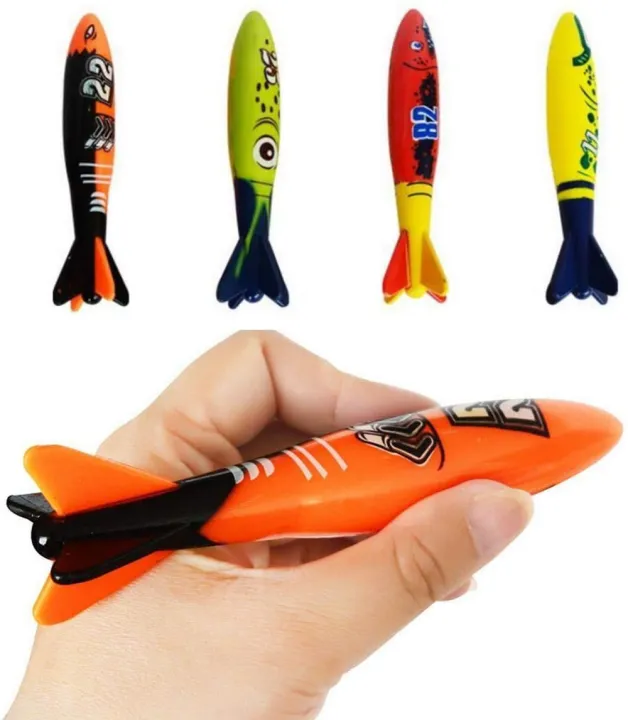 Summer%20Diving%20Toys%20Torpedos%20Octopus%20Diving%20Fish%20Ring%20Swimming%20Pool%20Water%20Games%20Training%20%20Set%20Toys%20For%20kids%20-%20Image%202