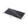 Wholesale Solar Panel 5V USB Waterproof Outdoor Hiking Camping Portable Battery Mobile Phone Charging Bank Charging Panel.