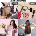 3-in-1 One Step Hot Air Brush | Hair Dryer, Styler & Volumizer | Ionic Ceramic Blow Dryer Brush for Straightening & Curling | 1000W, Multi-Color – Salon-Quality Results (No color choice). 