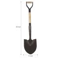 High Quality carbon steel Garden Spade Shovel Belcha with Wooden Handle showel Heavy Duty Agricultural and gardening Tools construction tools Strong handle for rough use Wooden Handle For Digging. 