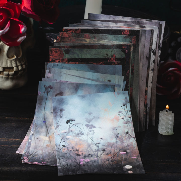 30 pcs Vintage INS Decorative paper DIY Diary Album Scrapbooking