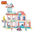 COGO Kids Girls 366 pcs Pets Care shop Lego Building Blocks Bricks kids Toys. 