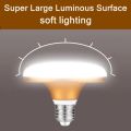 E27 Super Bright LED Bulb 12W 15W 20W 30W AC 220V UFO Leds Lights Indoor Warm White Lighting Table Lamps Garage Light Eye Care. 