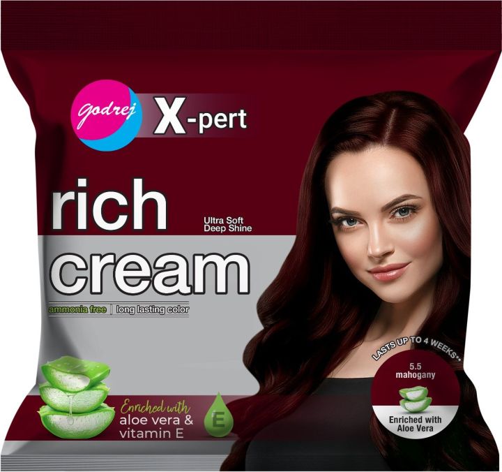 Godrej Rich Crème Hair Color Sachet Made In Pakistan