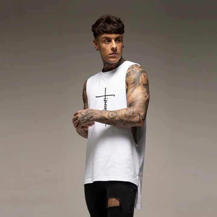 Summer%20Cotton%20Breathable%20Vests%20Gym%20Bodybuilding%20Muscle%20Tank%20Tops%20Mens%20Fitness%20Casual%20Clothing%20Extend%20Cut%20Off%20Sleeveless%20Shirts%20-%20Image%207