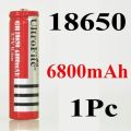 18650 3.5v Rechargbale 6800 mAh ithium ion battery  cell li- ion batteries high quailty. 