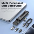 Toocki PD60W USB C To Type C Cable For iPhone 15 Pro Max 5 in 1 Cable Charging Case Set USB Adapter Cable For Samsung S23 Xiaomi. 