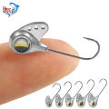 Rosewood Versatile Jig Head Ajing Fishing Hooks With Red Eyes 1g 1.5g 2g 2.5g 3g Rockfish Lure Bait Accessories Pesca 10pcs/Pack.