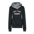 2025 Ladies Urban Fashion Warm Luxury Pullover Brooklyn Print Hoodie for Woman Fall Winter Daily Casual Sporty Hooded Sweatshirt. 