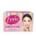 fem  pink&Gold CREME BLEACH Saffron &Milk 8gm. 