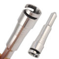 Steam Nozzle Rust-Proof Coffee Machine Steam Nozzle Stainless Steel Coffee Machine Nozzle for Delonghi ECP3420 310 330 EC680 685.