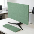 Computer monitor dust cover 2-piece set (1 Monitor cover and 1 keyboard cover) elastic, suitable for 24-30 inch monitors.
