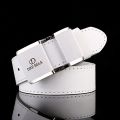 New men's belt korean fashion smooth buckle business casual belt fashion young men's trouser designer luxury brand belts. 