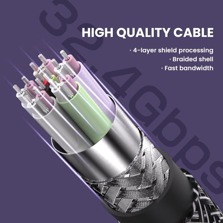 NIERBO%20DisplayPort%20Cable%208K%20DP%201.4Cable%208K@60Hz%204K@144Hz%20Braided%20High%20Speed%20Display%20Port%20Cable%20Compatible%20with%20TV%20Monitor%20Laptop%20-%20Image%204