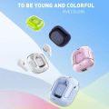 Ultrapods Max True Wireless Earbuds - Transparent Design, Bluetooth 5.3, Waterproof.
