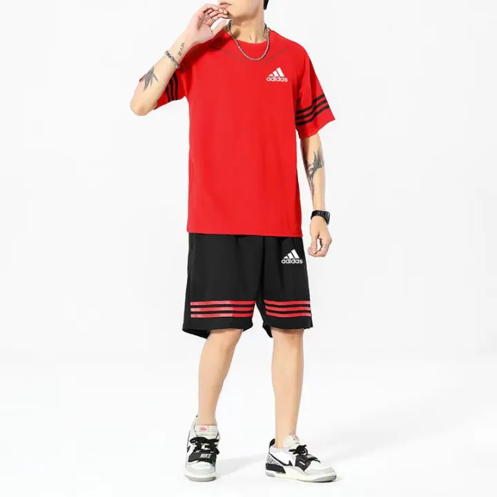 Whole%20set!!!%20breathable%20fabric%20for%20men%20Sports%20and%20Leisure%20short%20sleeve%20T-shirt%20shorts%20suit%20-%20Image%2010