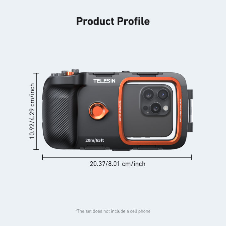 TELESIN%20Diving%20Waterproof%20Phone%20Case%20Universal%20Phone%20Camera%20Shoot%20Hand%20Grip%20Holder%20Shooting%20Aid%20Remote%20Control%20Handle%20-%20Image%206