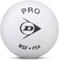 Dunlop White Pro Squash Ball. 