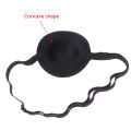 Unisex Black Single Eye Patch One-Eye Washable Adjustable Concave Eyewear Kid Pirate Cosplay Costume. 