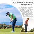 Portable Golf Swing Trainer Rope - Golf Swing Power & Gesture Correction Rope for Beginners - Perfect for Golf Swing Practice.