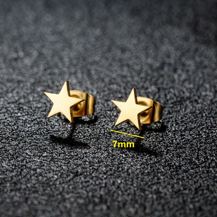 1%20Pair%20New%20Stainless%20Steel%20Star%20Earrings%20Tiny%20Star%20Stud%20Earrings%20For%20Women%20Everyday%20Teen%20Mothers'day%20Celestial%20Birthday%20%20J%20-%20Image%202