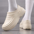 Chef's Shoes, Men's Bags, Heel, Waterproof Slippers, Kitchen Use, One-piece Rain Boots, Anti-slip Safety Shoes for Work. 