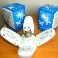 Mini fan blade led bulb 26W 6 month warranty color 6500k Ac 175-265vb lamp B22. 