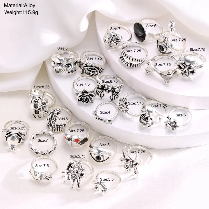 24%20Pcs%20Gothic%20Skeleton%20Unisex%20Ring%20Set%20Punk%20Grunge%20Butterfly%20Frog%20Woman%20Man%20Jewelry%20Hip%20Hop%20Party%20Street%20Ring%20Accessories%20%20-%20Image%206