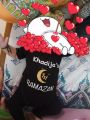 Customized Kids Name special 14 August / First birthday / Ramazan /Eid / Eid ul adha / Rabi ul awal romper Body suit and 1st EID /Ramadan / birthday / Rabi ul awal / Eid ul adha romper body suit in two different colour size 0-12 months. 