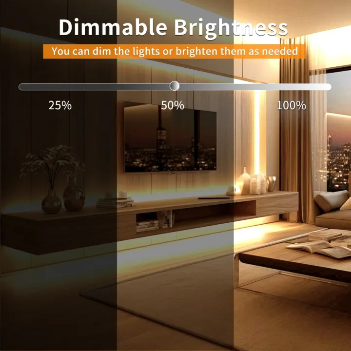 Tuya%20Smart%20WiFi%20COB%20LED%20Strip%20Light%20320leds/M%2012V%20Warm%20White%20Wardrobe%20Cabinet%20Lighting%20Room%20Decor%20%20for%20Alexa%20%20Assistant%20lightify%20-%20Image%205