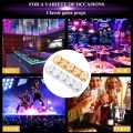 5pcs Precision Aluminum Alloy Dice with Box Dominoes Game Camping Poker KTV Bar Party Props Dices Set Solid Metal Silver Gold. 