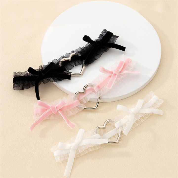 Lolita%20Lace%20Garters%20Leg%20Belt%20Punk%20Cross%20Heart%20Bow%20Leg%20Ring%20Goth%20Elastic%20Bell%20Thigh%20Choker%20Chain%20Women%20Lingerie%20Cosplay%20Harness%20-%20Image%203