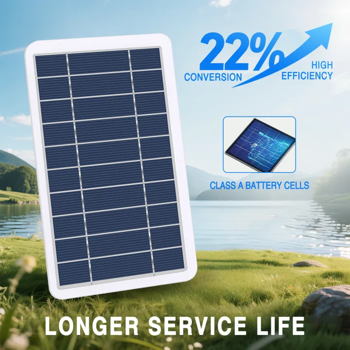 5V%205W%20Solar%20Panel%20with%20USB%20Port%20Waterproof%20Portable%20Charger%20for%20Mobile%20Phones%20Camping%20Hiking%20Backpacking%20Outdoor%20Emergency%20Power%20-%20Image%205