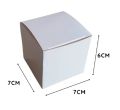 Cardboard box (7cm×7cm×6cm) 50 boxes. 