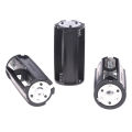1/3Pcs 3x AA to D Size Battery Adapter Converter Holder Case Box Series circuit.
