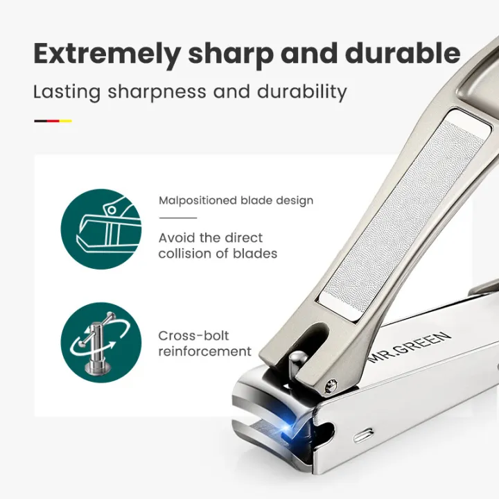 MR.GREEN%20Anti%20Splash%20Nail%20Clippers%20Stainless%20Steel%20Fingernail%20Cutter%20Manicure%20Tools%20Bionics%20Design%20Nail%20Trimmer%20-%20Image%202
