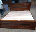 Teak Box Bed 6x3  (72×36). 