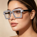 2 Pairs Men and Women's Fashion Sunglasses Square Frame Candy Color Glasses for Parties Shopping and Selfie. 