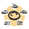 4M 12V/24V Diesel Heater Diesel Heater Cable Adapter 2kw 5kw 8kw Diesel Heater Lcd Screen Extension Cable Car Accessories.