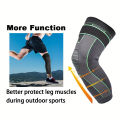 1/2 Pcs Compression Knee Pads Support Lengthen Stripe Sport Sleeve Arthritis Joint Pain Protector Elastic Kneepad Brace.