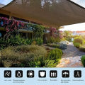 1pcs Brown Sunshade Net 90% UV Block Polyester Fabric 81-90% Shading Durable Plastic Ideal for Garden Greenhouses Pavilions. 